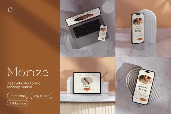 Morize Aesthetic Photo & Mockup