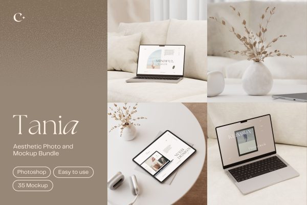 Tania - Aesthetic Photo & Mockup