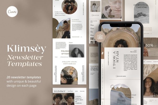 Klimsey Newsletter Templates