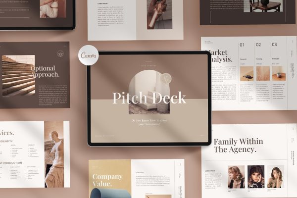 Canva Pitch Deck Templates | Yoria