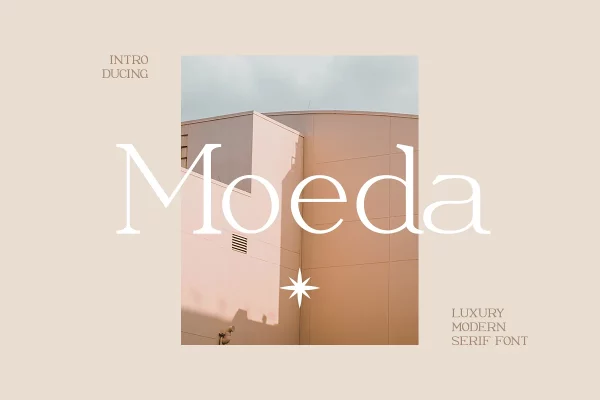 Moeda Luxury Serif Font