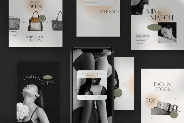 Canva Iliana Social Media Templates