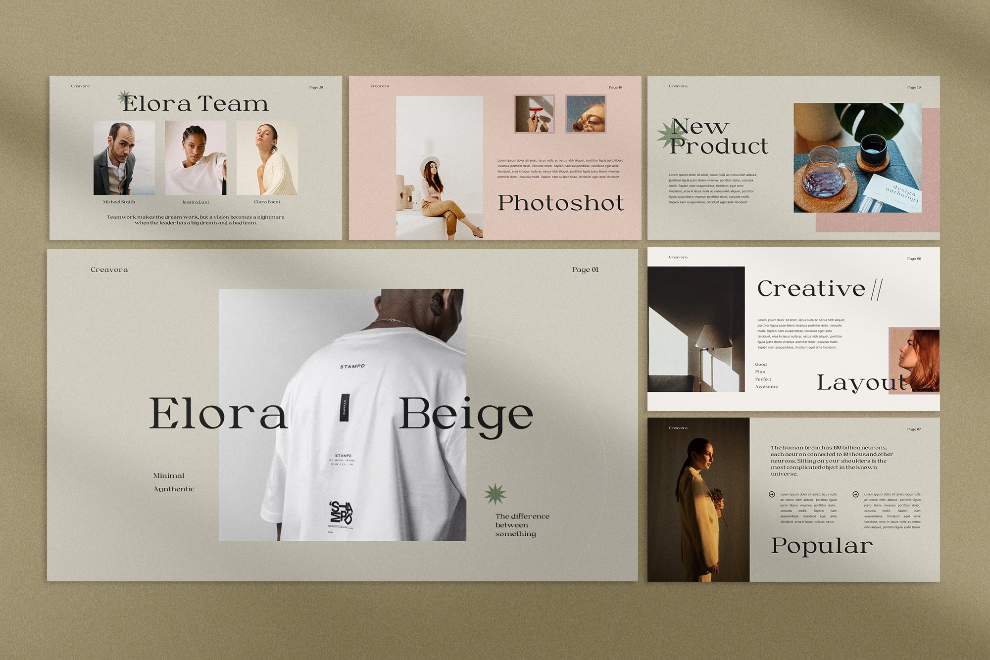 Elora Presentation Template – Creavora