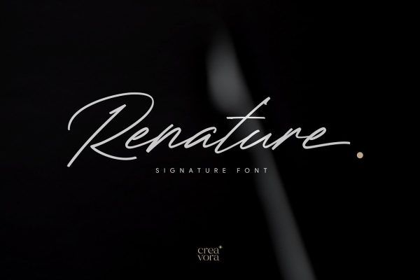 Renature – Elegant Signature Font