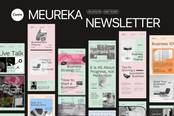 Meureka – Newsletter Template