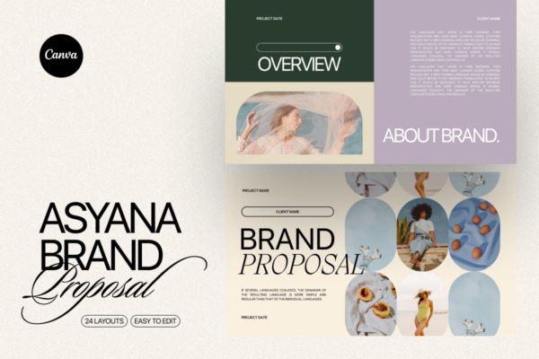 Asyana – Brand Proposal Template