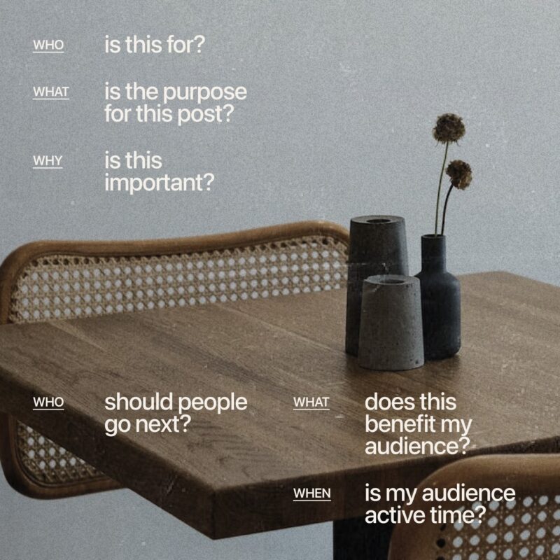 6 Questions to Answer Before You Do Social Media Post 1 Do this beore you do social media post - creavora
