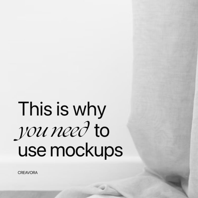 4 Reasons You Need Mockups To Display Your Products