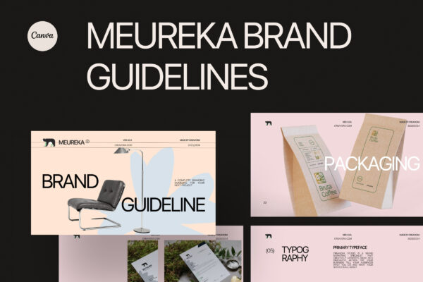 Meureka – Brand Guidelines Templates
