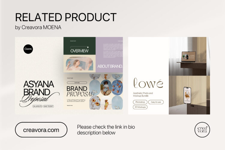 Moena - Minimal Mockup Bundle Graphic Design - Digital Marketing