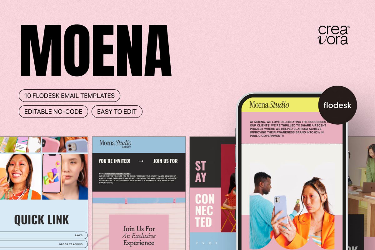 Moena Flodesk Email Templates Creavora Moena Flodesk Email Templates Creavora